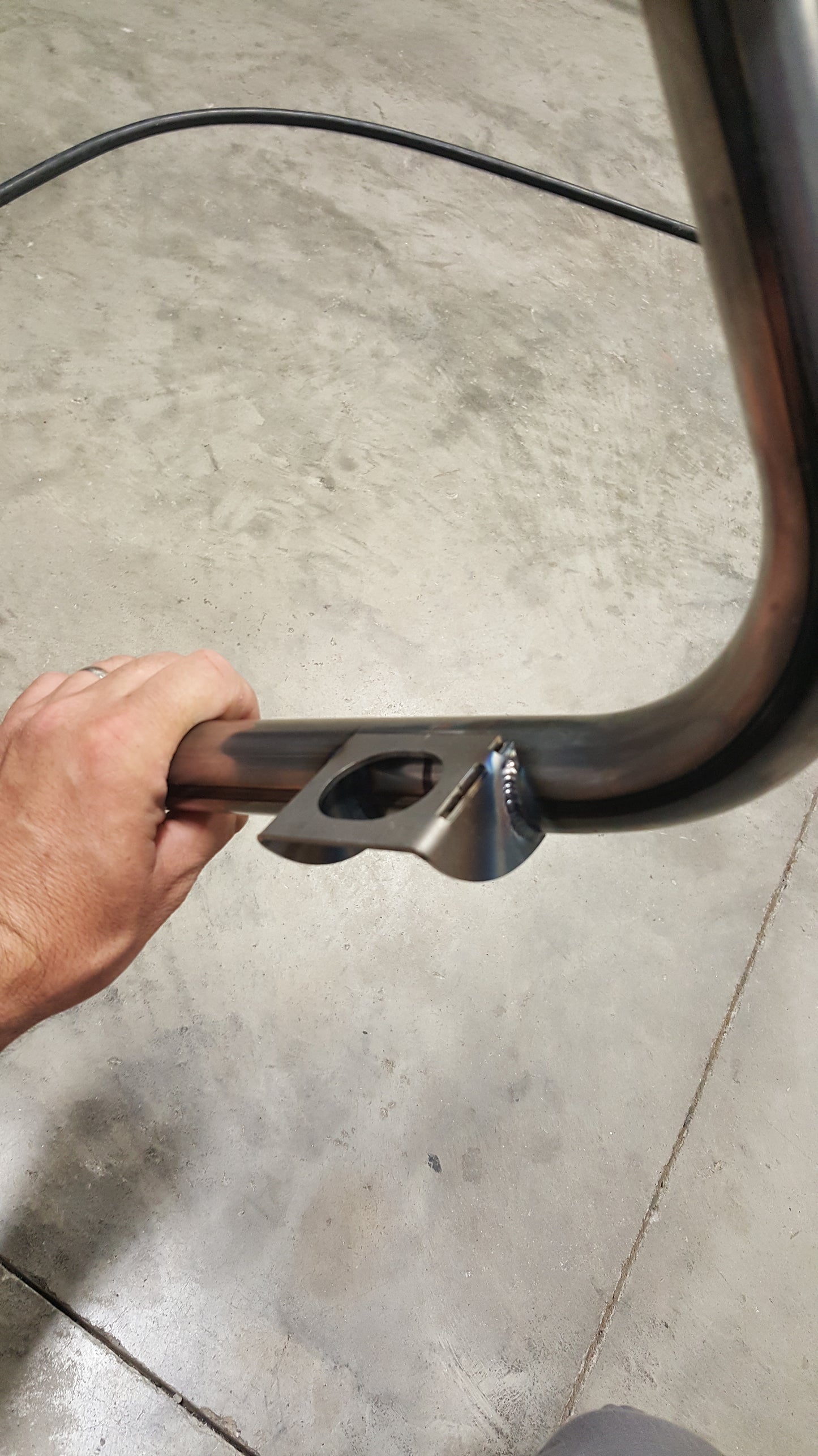 97-98 Mustang Tubular Lower Core Support BOLT IN