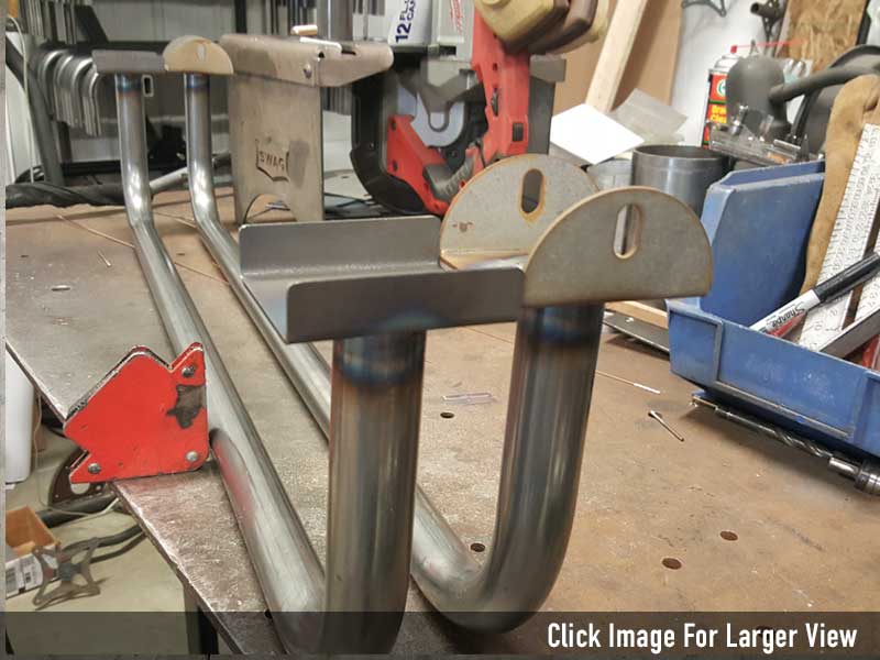 79-89 Mustang Tubular Lower Core Support BOLT IN