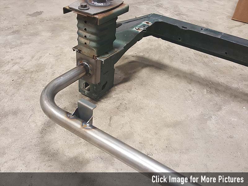 79-89 Mustang Tubular Lower Core Support BOLT IN