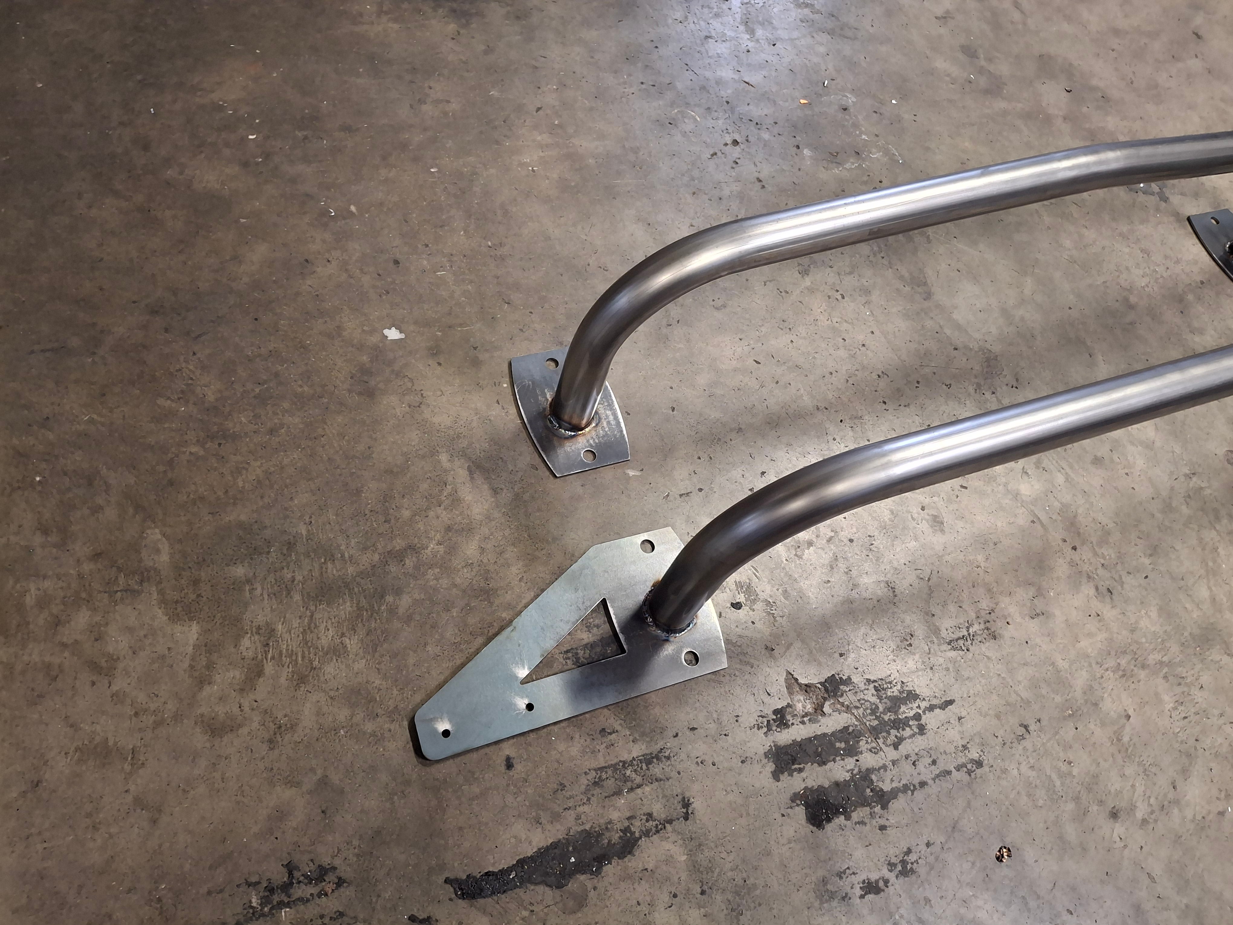 99-04 Mustang Light Weight Front Bumper with wings – MAF Racing ...